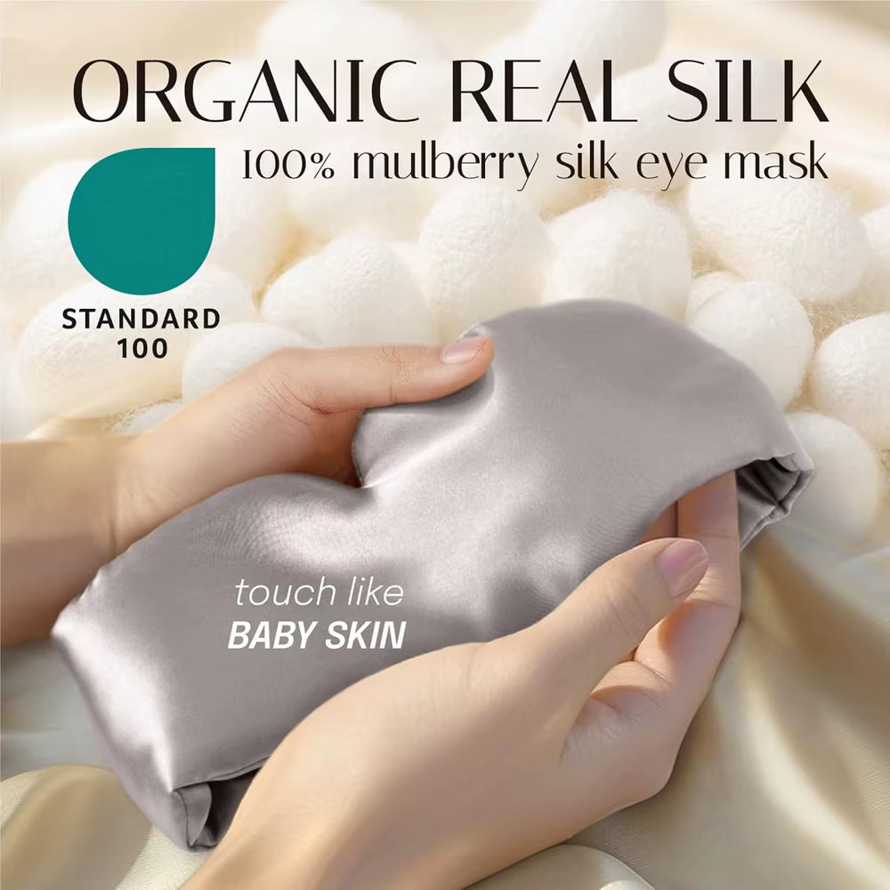 Pure mulberry silk sleep mask