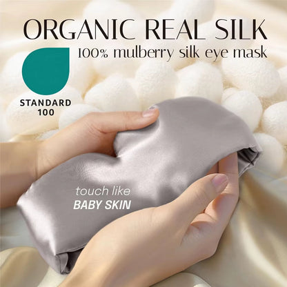 Pure mulberry silk sleep mask