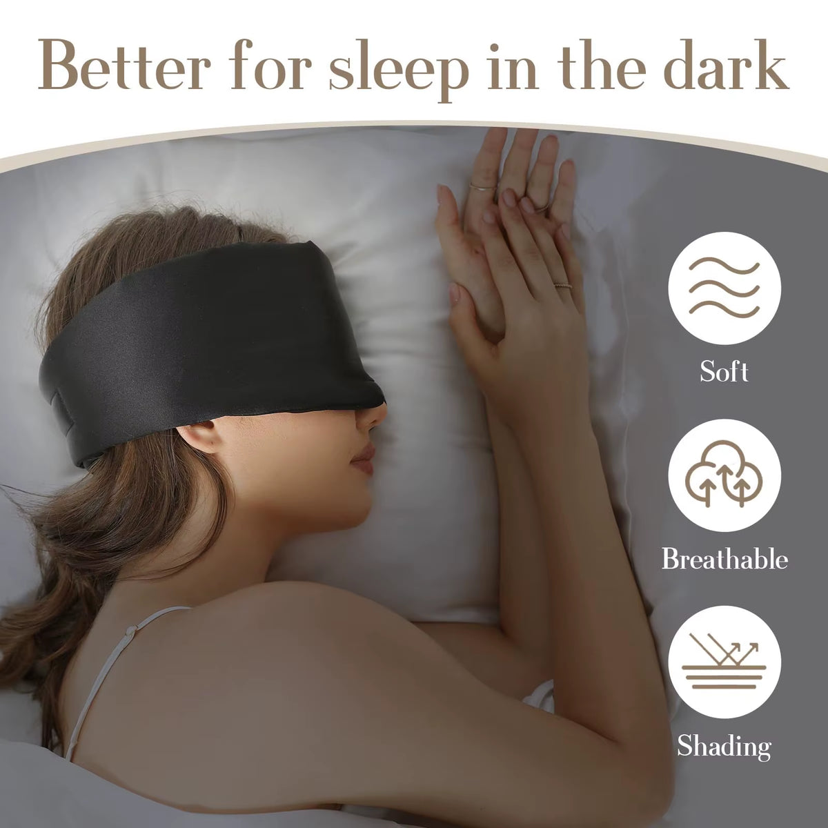 Elanori Mulberry Silk Sleep Mask
