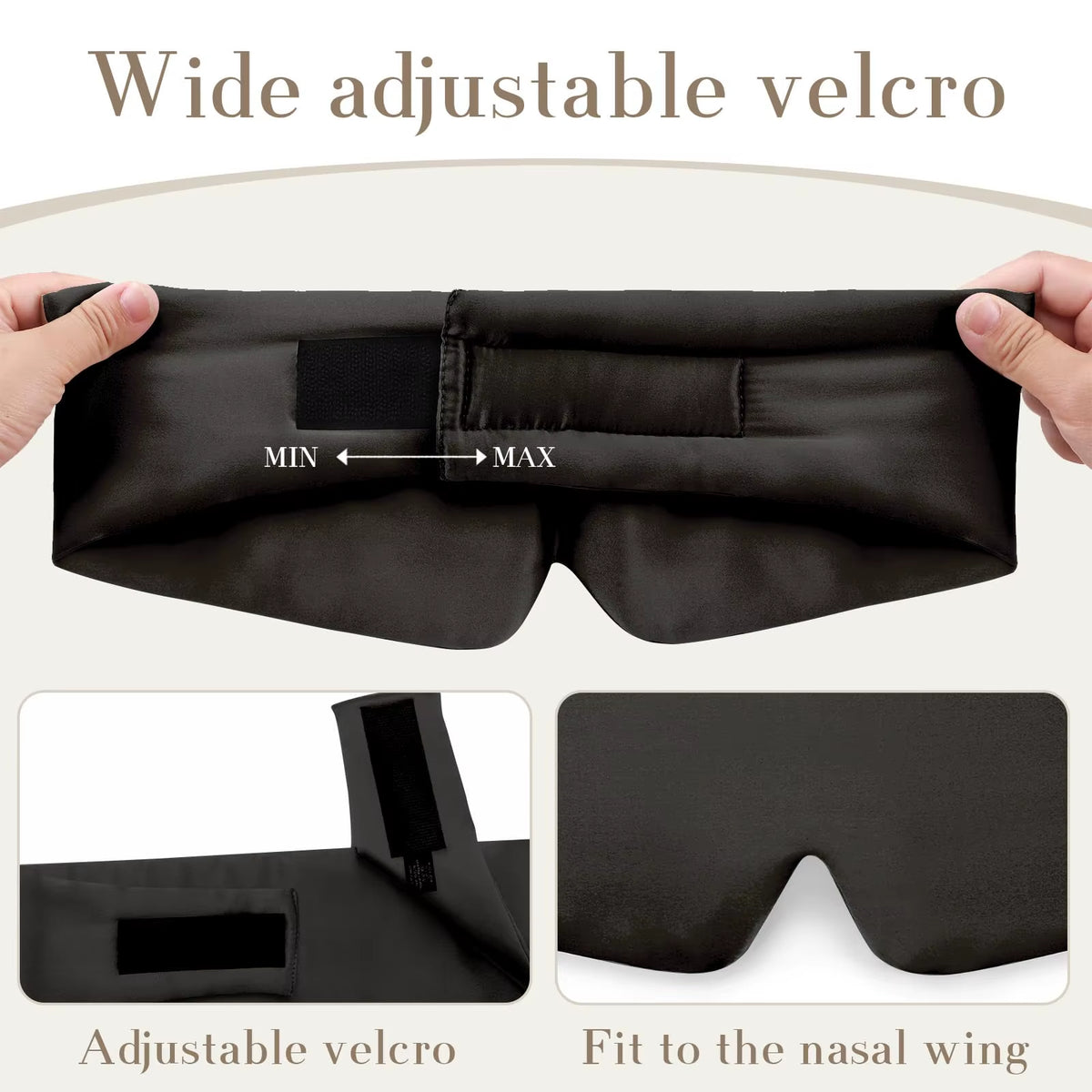 Elanori Mulberry Silk Sleep Mask
