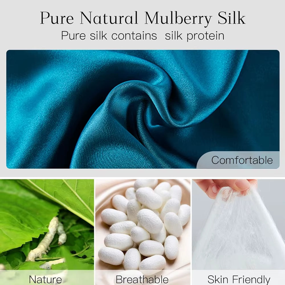 Natural mulberry silk fabric